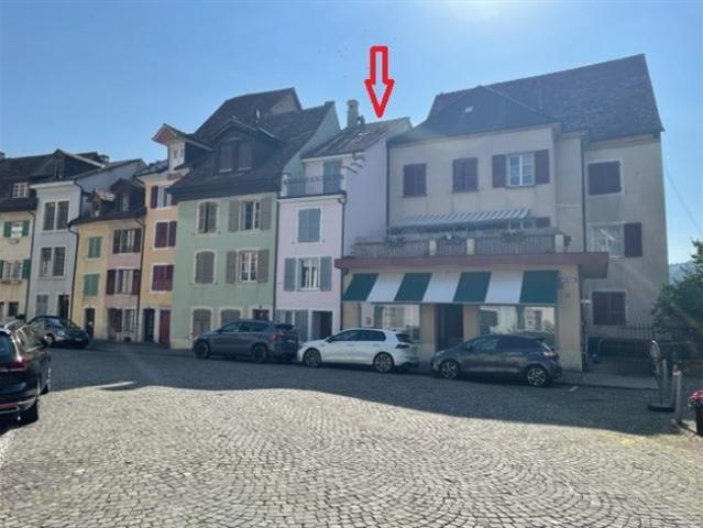 Möblierte Apartments mit Charakter im historischen Stadtzentrum von Porrentruy, gegenüber dem Kantonalen Gymnasium