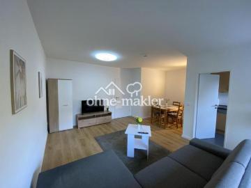 Möblierte Appartement in ruhiger Lage mit Balkon und Aufzug