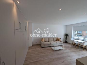 Möblierte Ein Zimmer Wohnung in Wandsbek mit Balkon, Garten und hochwertiger Ausstattung All Incl