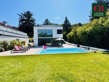 Möblierte, exklusive villa mit pool