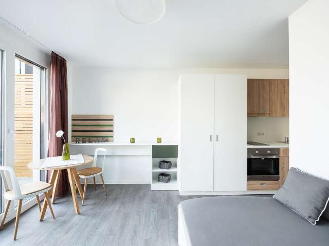 Möblierte Komfort Apartments mit Balkon Urban.In Ingolstadt für Studenten, Praktikanten & Azubis