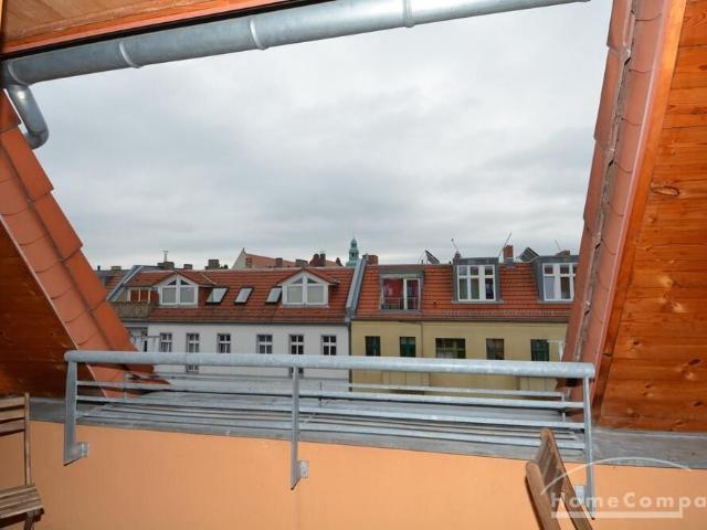 Möblierte helle 3 Zi Wohnung mit Dachterrasse, Prenzlauer Berg, Berlin