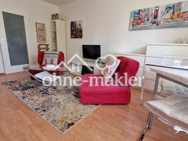 Möblierte, helle 1 Zimmer Wohnung mit Südloggia in absolut ruhiger und dennoch zentraler Lage!
