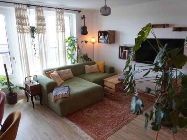 Möblierte Maisonette Wohnung mit Dachterrasse und Stellplatz in der Dresdner Neustadt zur Zwischenmiete
