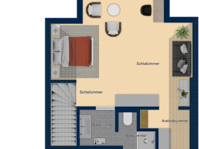 Möblierte Maisonette Wohnung im Herzen von Rodenkirchen