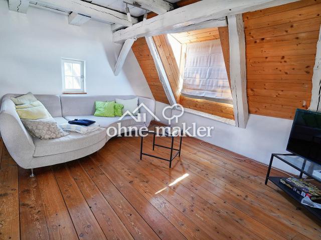 Möblierte Maisonette mit Fachwerk Charme im historischen Haus von 1747, Oberderdingen