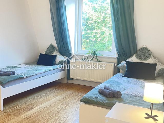Möblierte Mitarbeiterwohnung Hamburg | 3 Schlafzimmer | Bis 5 Personen | All Inclusive