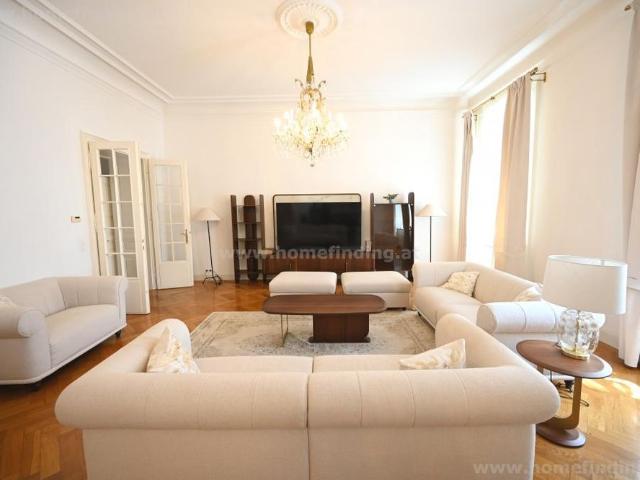 möblierte Palaiswohnung beim Parlament 3 Schlafzimmer befristet