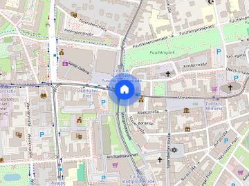 Möblierte Wohnung im Herzen der Stadt!