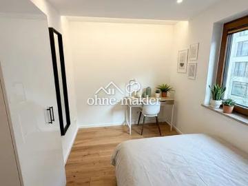 Möblierte WG Zimmer im Erdgeschoss 4 hochwertig möblierte Zimmer in einer frisch sanierten 4er WG · Wohnung 117 in München Obergiesing Fasangarten