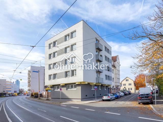 Möblierte vier Zimmer Wohnung Erstbezug nach Kernsanierung 1.OG 4.OG in Nürnberg Mögeldorf
