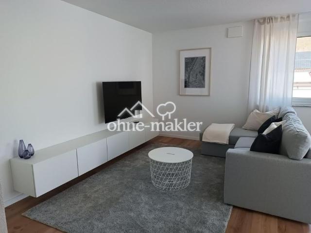 Möblierte Zwei Zimmer 69qm Wohnung mit Balkon in Friesenheim