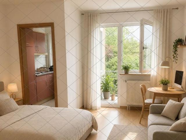 Möbliertes Apartment mit Balkon, München Untermenzing, 3–6 Monate
