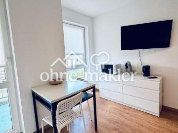 Möbliertes Apartment mit Balkon und Aufzug