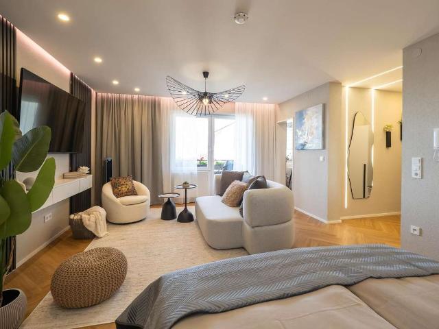 Möbliertes Panorama Apartment Meersburg Longstay mit Bodensee Fernblick