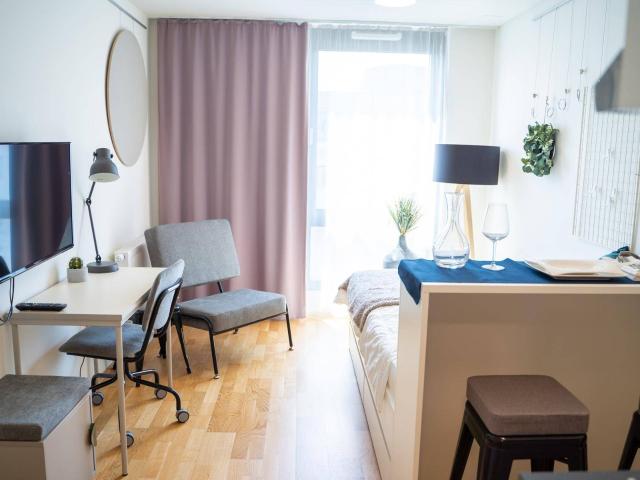 Möbliertes Studentenapartment ca. 19 m² im THE FIZZ Vienna Brigittenau – Nachmieter gesucht