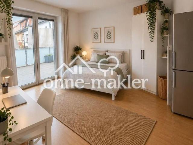 Möbliertes Zimmer in Bruchsal Zentrum 500 € all Inclusive | Mit Zugang Balkon