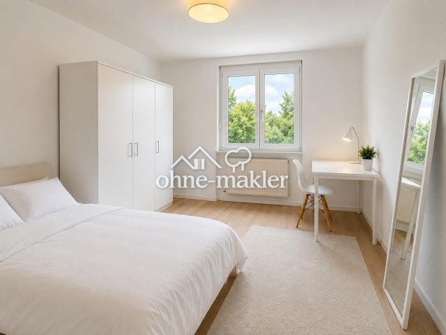 Möbliertes 16 m2 WG Zimmer – All Inclusive HN Nordstadt 560 € warm