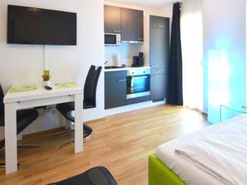 Möbliertes 1 Zimmer Apartment, kompakt, bequem & voll ausgestattet, zentrale Lage Mörfelden