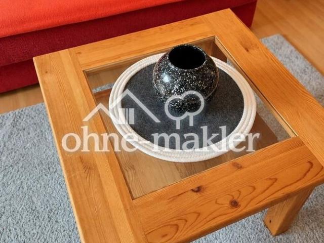 Möbliertes 1 Zimmer Wohnung mit Balkon, Stellplatz und Pauschalmiete