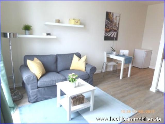 Möbliertes 2 Zimmer DG Apartment mit Dachgarten frei ab sofort