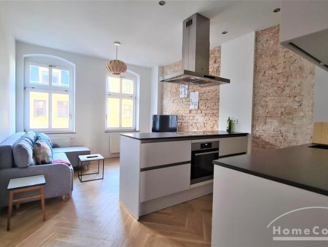 22888G HomeCompany Dresden Möbliert/Furnished 1,5 Zimmer Design Apartment mit Balkon in Dresden Pieschen max. 2 Personen