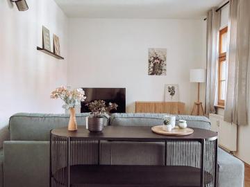 27204140 HomeCompany Dresden Möbliert/Furnished 3 Zimmer Apartment in Pirna mit Balkon max. 3 Personen