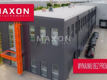 Moduł magazynowy 1077 m² z biurami, wysoki standard