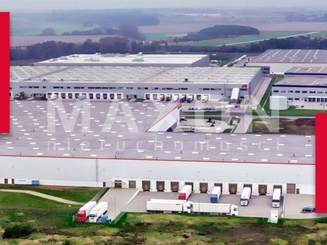 Moduł magazynowy 8 300 m² z biurami, wysokie składowanie