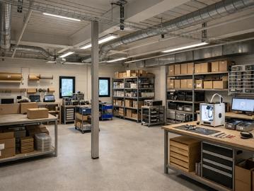 Modulare Büros im Herzen des zukünftigen ECOTOPE Viertels