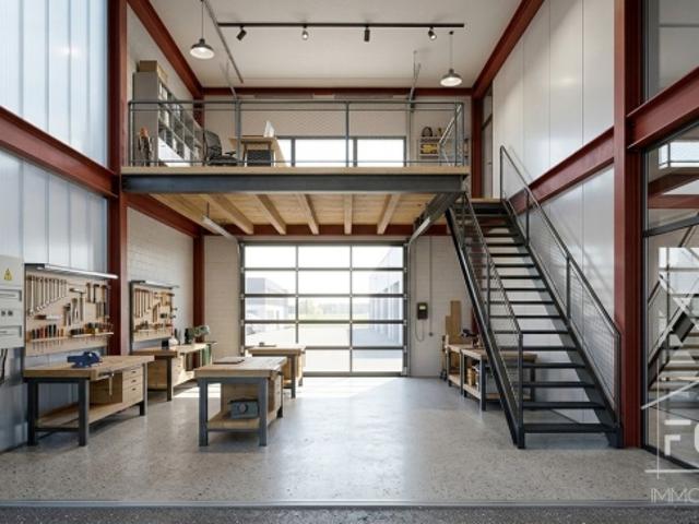 Modulare Gewerbe /Industrieflächen von 102 m² in Collombey Muraz