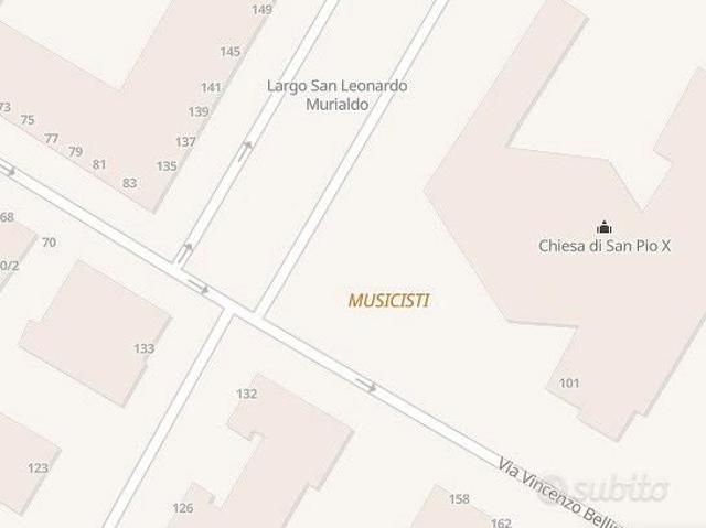 Modena Musicisti nuovo monolocale con terrazzo