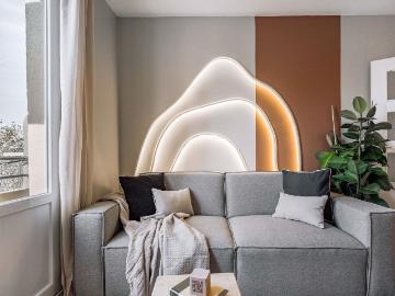 Modern 3 Bedroom Apartment with Private Terrace and AC in Paseo de la Florida, Madrid Amsterdam Apartments for Rent