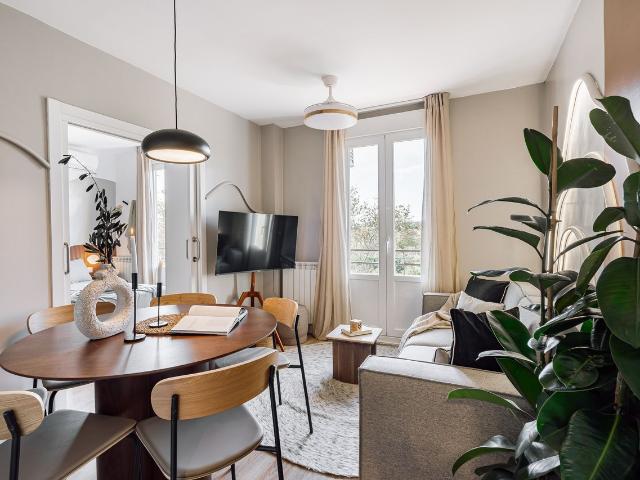 Modern 3 Bedroom Apartment with Private Terrace and AC in Paseo de la Florida, Madrid Amsterdam Apartments for Rent