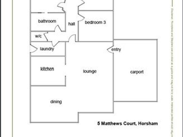 Modern 3 bedroom home
