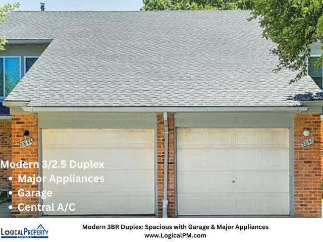 Freshly Updated Duplex in Troy | 3B, 2.5 Ba with Major Appliances