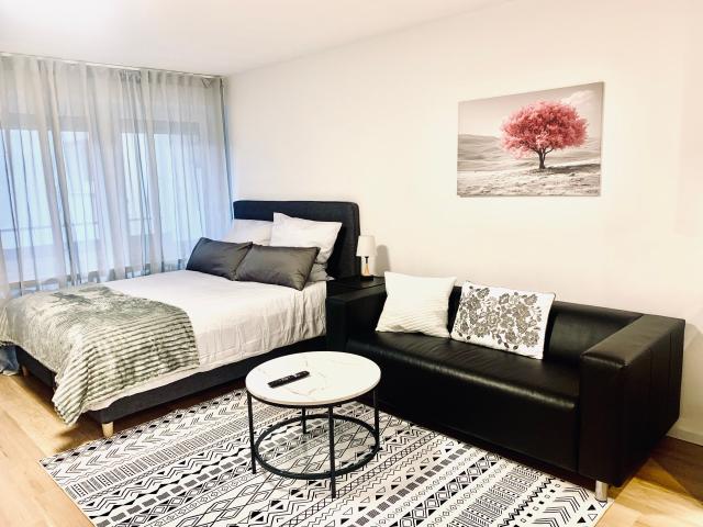 Modern 1 Bedroom Apartment with Balcony – Newly Renovated & Fully Furnished