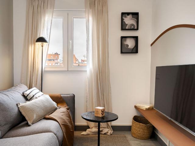Modern 1 Bedroom Apartment with Large Private Terrace and Air Conditioning, Madrid Amsterdam Apartments for Rent