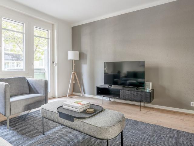 Modern 1 Bedroom Furnished Apartment in Sihlfeld, Zurich Amsterdam Apartments for Rent