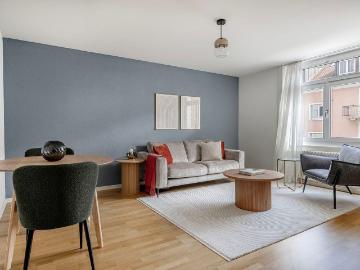 Modern 1 Bedroom Furnished Apartment in Sihlfeld, Zurich Amsterdam Apartments for Rent