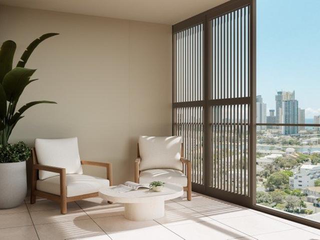 Modern 2 Bed Apartment with Study and Stunning Views