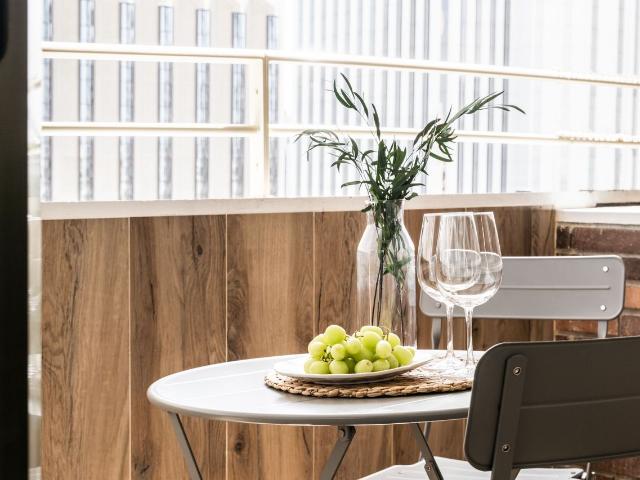 Modern 2 Bedroom Apartment with Designer Finishes on Orense Street, Madrid Amsterdam Apartments for Rent