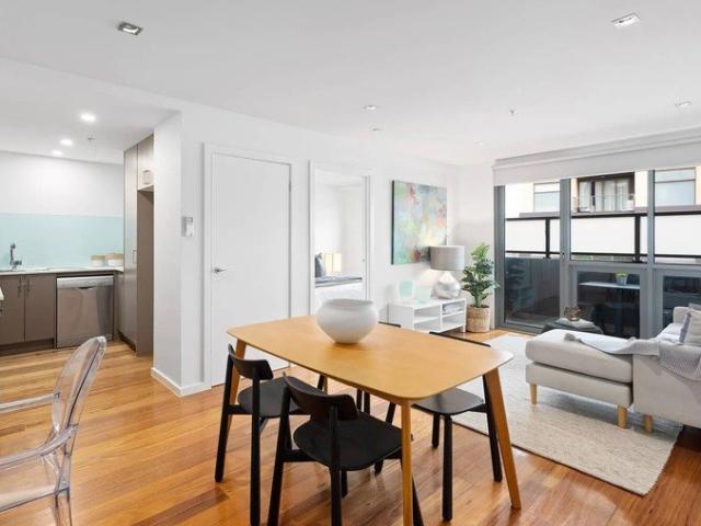 Modern 2 Bedroom apartment with walk in robe to master, private balcony and car space