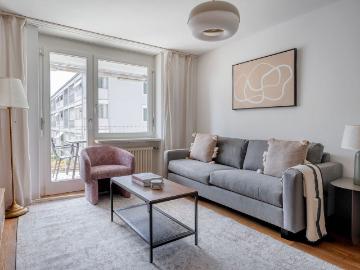 Modern 2 Bedroom Furnished Apartment in Affoltern am Albis, Affoltern am Albis Amsterdam Apartments for Rent