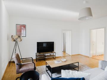 Modern 2 Bedroom Furnished Apartment in Basel Vorstaedte, Basel Amsterdam Apartments for Rent