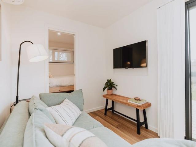 Modern 2 Bedroom Tiny Home with Private Yard