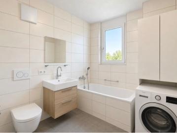 Modern 2 BR/2 Bath Apt in Möhringen | Energy A+ | 13 Mins to Bases | Available Aug 1
