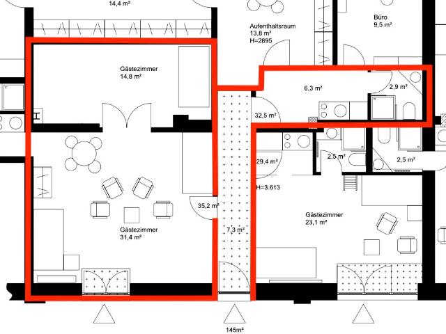 Modern 2 Room Apartment 65 m² – Fully Furnished, Private Parking, No Deposit, Cleaning Service, City Registration!, Mulheim an der Ruhr Amsterdam Apartments for Rent