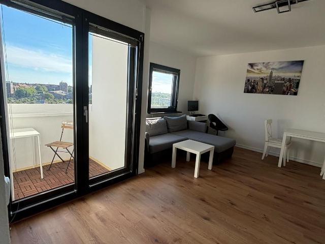 Modern 2‑Room Apartment with Balcony & Panoramic View in Berlin‑Wedding, Berlin Amsterdam Apartments for Rent