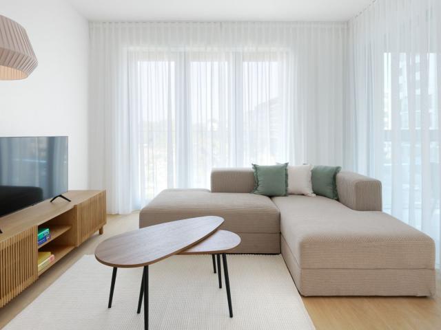 Modern 2 Room Apartment with Roof Terrace in Hafenpark Quarter Frankfurt